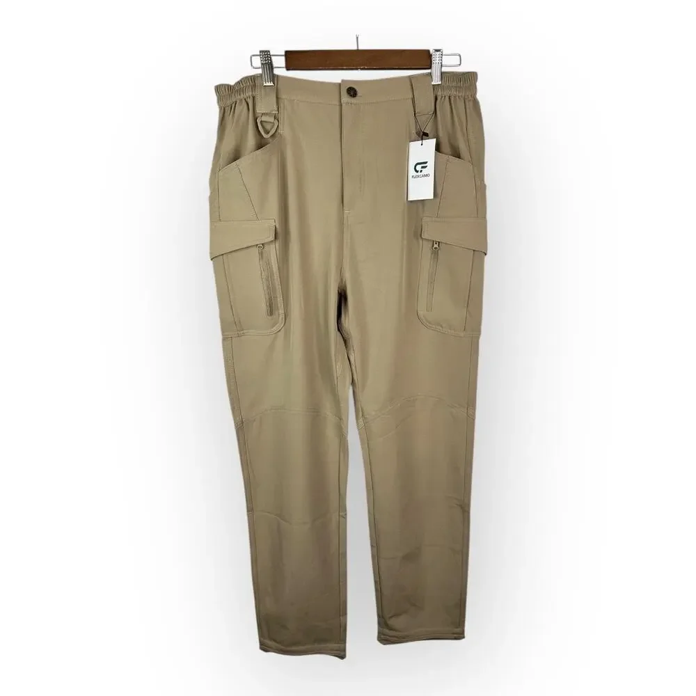 Flex Camo Mens size Large 32 Tactical Series Cargo Pants NEW Hiking Hunting